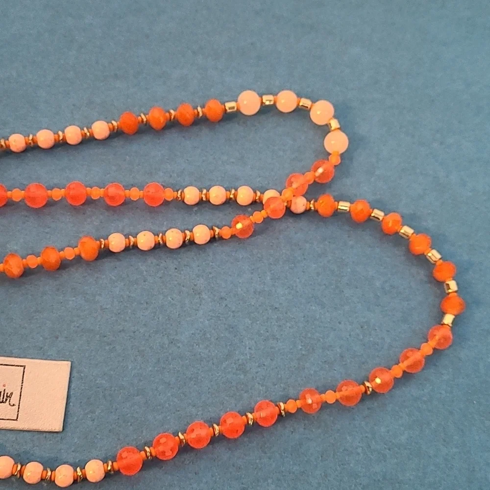 NWT Sequin Fashion Costume Necklace - Picture 8 of 10